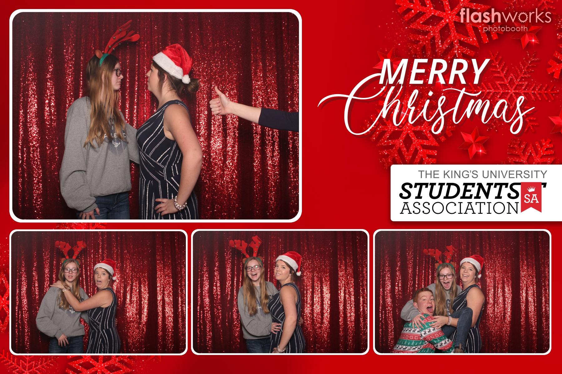 Kings Christmas Party | View more photos from the event at gallery.flashworksphotobooth.com/u/FlashworksPhotoboothInc/Kings-Christmas-Party